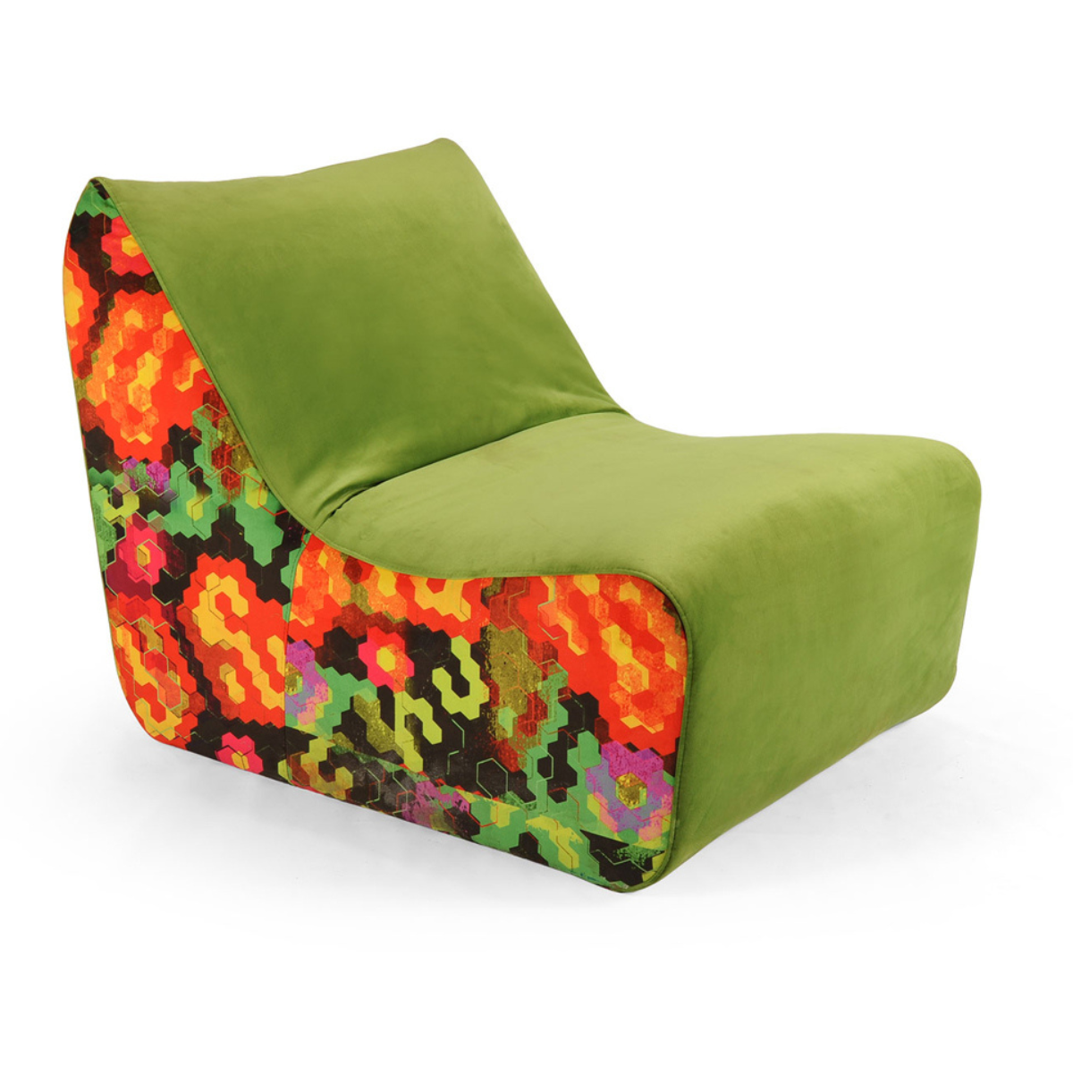 MD LIVE Green design Upholstered indoor armchair